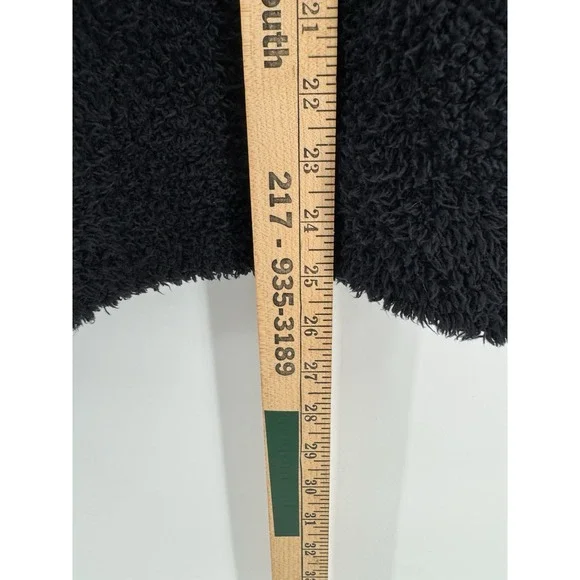 Barefoot Dreams Cozy Chic Black Cowl Neck Sweater L - Picture 4 of 7